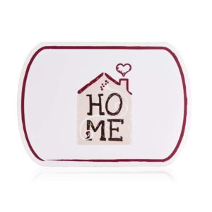 BANQUET Prostírání korkové HOME Coll. 39 x 28 cm Korkové prostírání s dekorem HOME o rozměru 39 x 28 cm je praktická a dekorativní podložka z přírodního materiálu nejen na jídelní stůl. Prostírání není vhodné do myčky na nádobí.