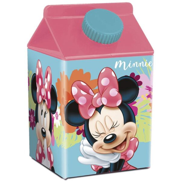 Láhev na nápoje hranatá MINNIE BLOOM 500 ml Láhev na nápoje hranatá MINNIE BLOOM 500 ml. udělá radost každému dítěti. Láhev je vhodná do školy i na výlet.