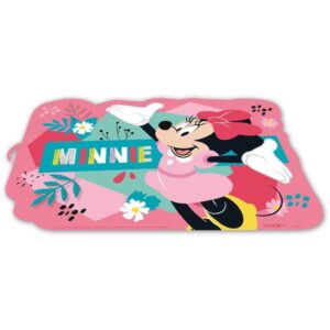 VETRO-PLUS Prostírání plastové tvarované MINNIE BLOOM 43 x 28 cm Dětské plastové prostírání tvarované s dekorem MINNIE udělá určitě radost každému dítěti. Výhodou prostírání je dobrá omyvatelnost