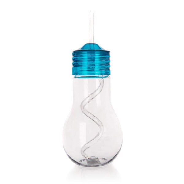 BANQUET Láhev plastová s brčkem BULB 600 ml BANQUET Láhev plastová s brčkem BULB 600 ml