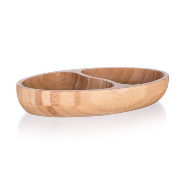 BANQUET Miska dělená BRILLANTE Bamboo 24 x 13