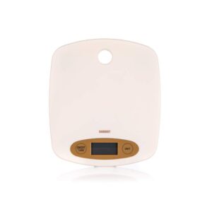 BANQUET Váha kuchyňská digitální CULINARIA CREAM 5 kg Váha kuchyňská digitální CULINARIA CREAM 5 kg má LCD display