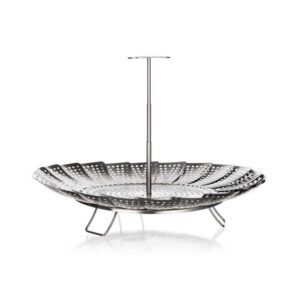 BANQUET Napařovač na knedlíky s teleskopickým držákem CULINARIA 23 cm Univerzální nerezový napařovač je praktickým pomocníkem pro napařování knedlíků