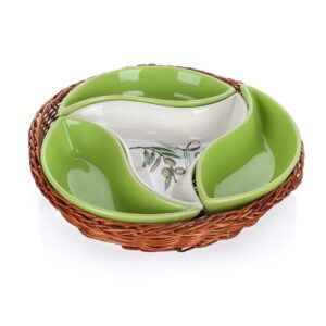 BANQUET Mísa v košíku OLIVES 23 cm