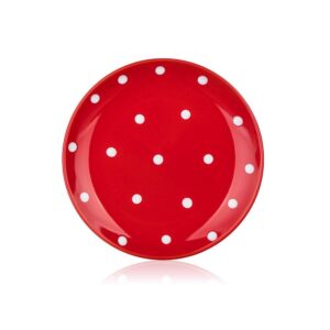 BANQUET Talíř dezertní keramický DOTS 18