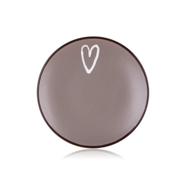 BANQUET Talíř dezertní HEART 19 cm