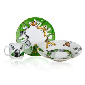 BANQUET Dětská jídelní sada KAMARÁDI Z DŽUNGLE