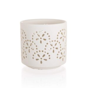 HOME DECOR Svícen na čajové svíčky porcelánový 7