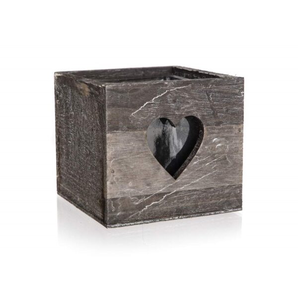 Svícen 12 x 12 x 11 cm Svícen o rozměu 12 x 12 x 11 cm. Dřevěné a ratanové dekorace jsou z přírodních materiálů a vytváří příjemnou atomosféru domova.