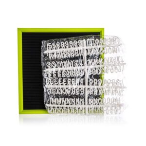 HOME DECOR Tabule s písmeny 30 x 30 cm