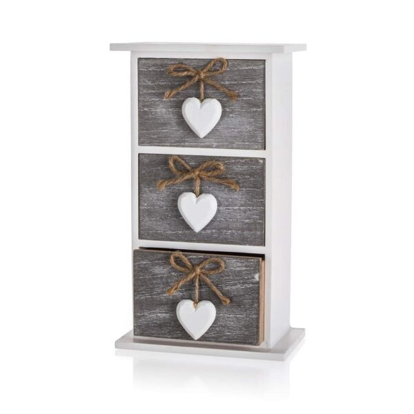 HOME DECOR Polička SOLID HEART