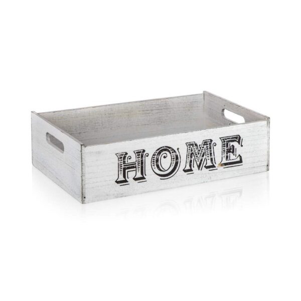 HOME DECOR Krabička dekorativní HOME 41 x 25 x 11 cm Tato krabička o rozměrech 41 x 25 x 11 cm se chodí jako dekorace do interiéru