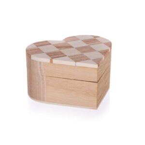 HOME DECOR Krabička dřevěná CHESS 10