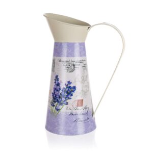 HOME DECOR Konvička plechová LAVENDER 21 x 14 x 28 cm Konvička plechová LAVENDER 21 x 14 x 28 cm