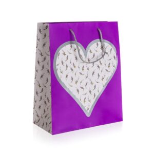 HOME DECOR Taška dárková LEVANDULE vel. L