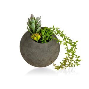 HOME DECOR Sukulent v betonovém květináči 16