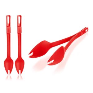BANQUET Kleště / salátový set CULINARIA Red 32 cm Kleště / salátový set CULINARIA Red 32 cm jsou vyrobené z kvalitního nylonu. Jsou vhodné pro všechny druhy nádobí