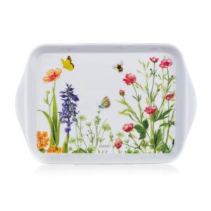 BANQUET Tác melaminový MEADOW 21 x 14 cm Melaminový tác MEADOW o rozměru 21 x 14 cm je výborným pomocníkem k přenášení více potravin a nápojů najednou. Nádobí se vyrábí z melaminové pryskyřice