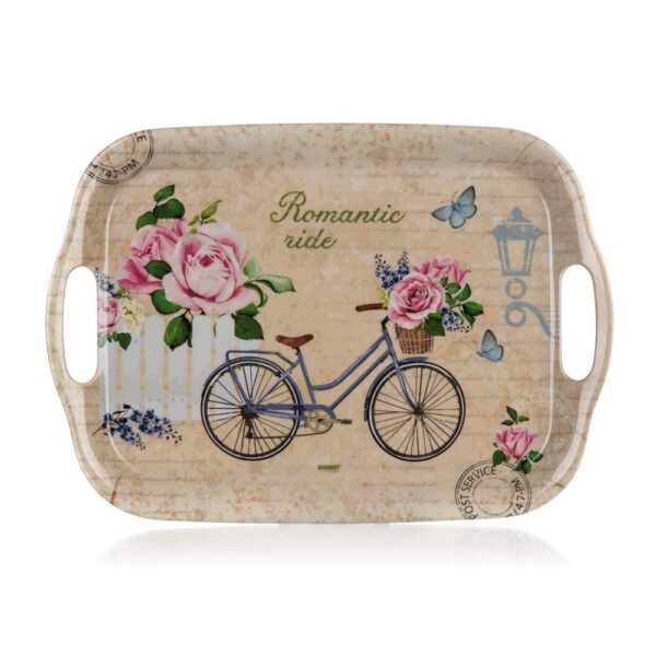 BANQUET Tác s uchy melaminový ROMANTIC RIDE 36 x 25