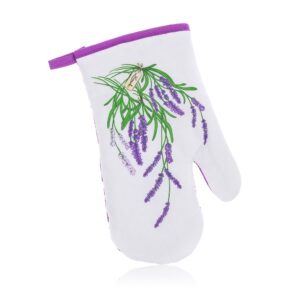 BANQUET Chňapka kuchyňská s magnetem LAVENDER 27cm Bavlněná kuchyňská chňapka s dekorem LAVENDER a magnetem pro snadné zavěšení. Chňapky jsou nepostradatelným pomocníkem při pečení i vaření. Neměly by proto chybět v žádné kuchyni.