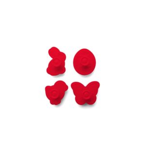 BANQUET Sada razítek / vykrajovátek na sušenky CULINARIA Red