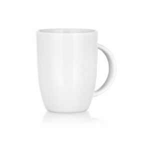 BANQUET Hrnek STUART 270 ml Hrnek o objemu 270 ml v bílé barvě je vyrobený z keramiky